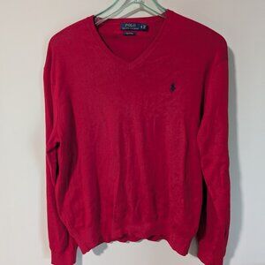 POLO Ralph Lauren Pima Cotton V-Neck Sweater